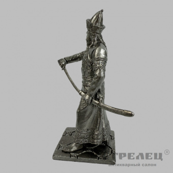 фото — оловянный солдатик «император мануил ii палеолог, 1395 г.». гк